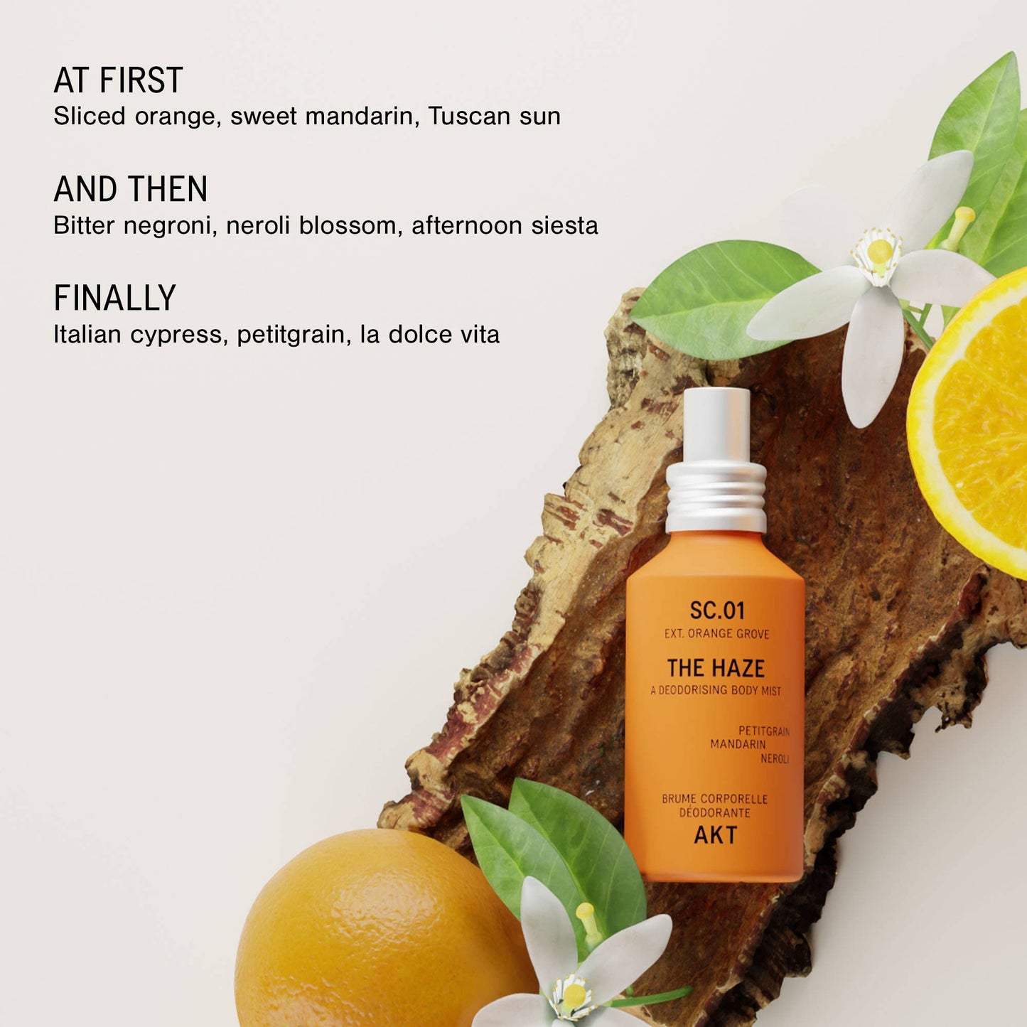 AKT The Haze | Deodorizing Body Mist ORANGE GROVE