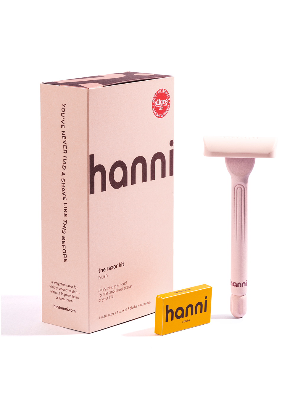 The weighted razor: Blush