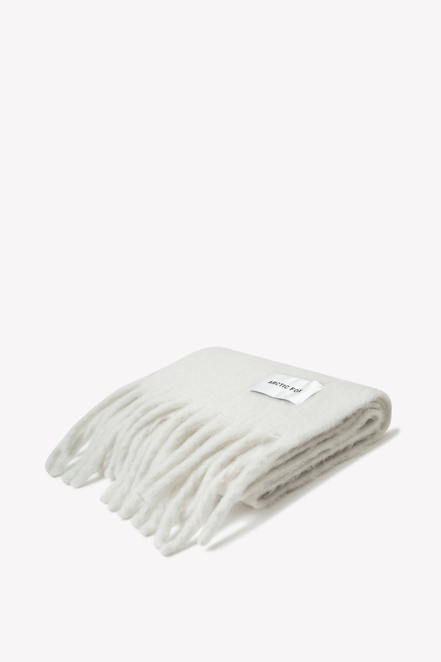 ARCTIC FOX The Stockholm Scarf - 100% Recycled - Polar White - FW25