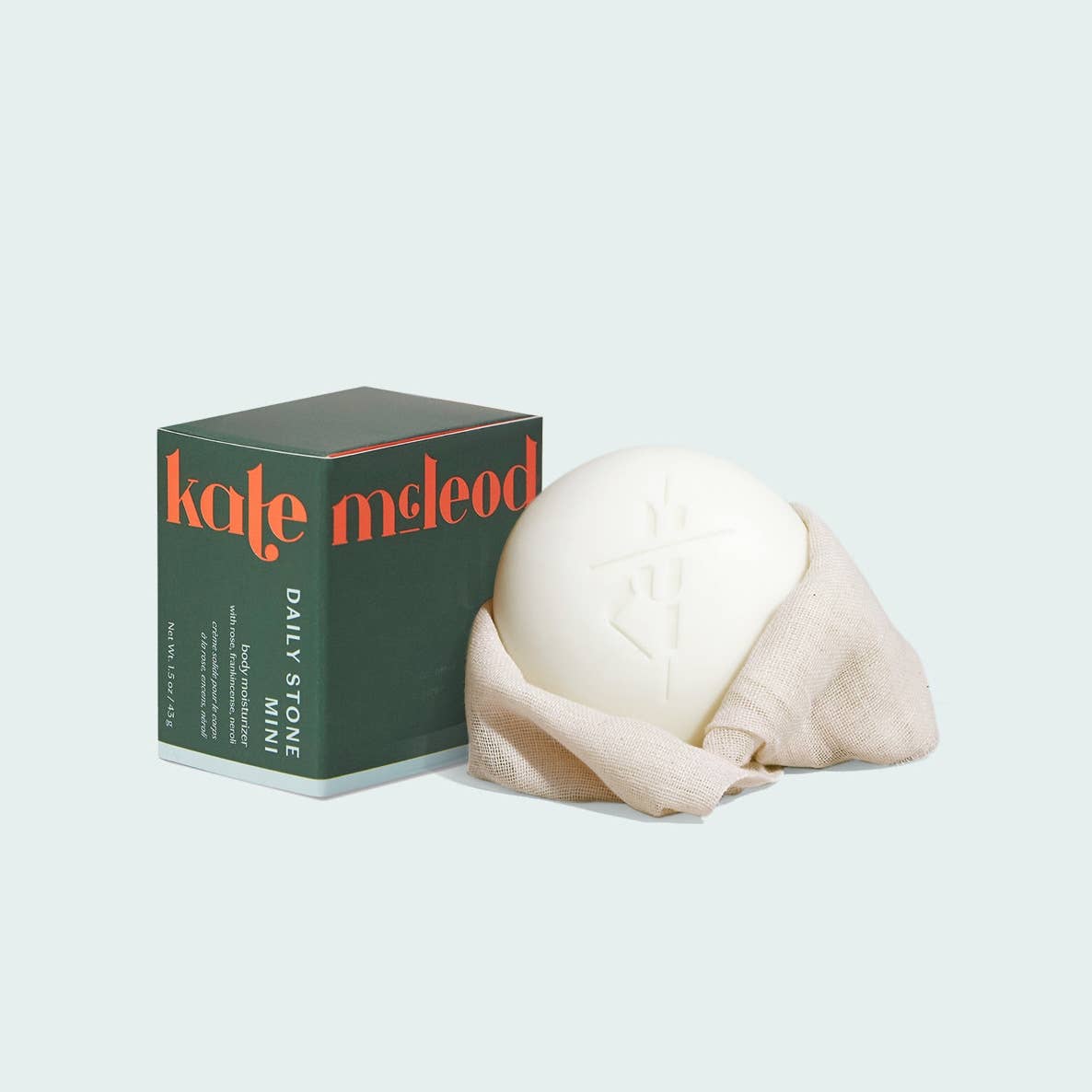 KATE McCLEOD Daily Stone | Deep Moisturizing Lotion Bar: Starter Kit (3.5 oz)