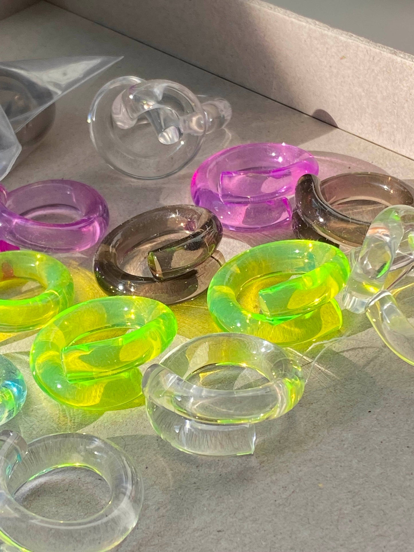 Wrap Ring: Clear / SML