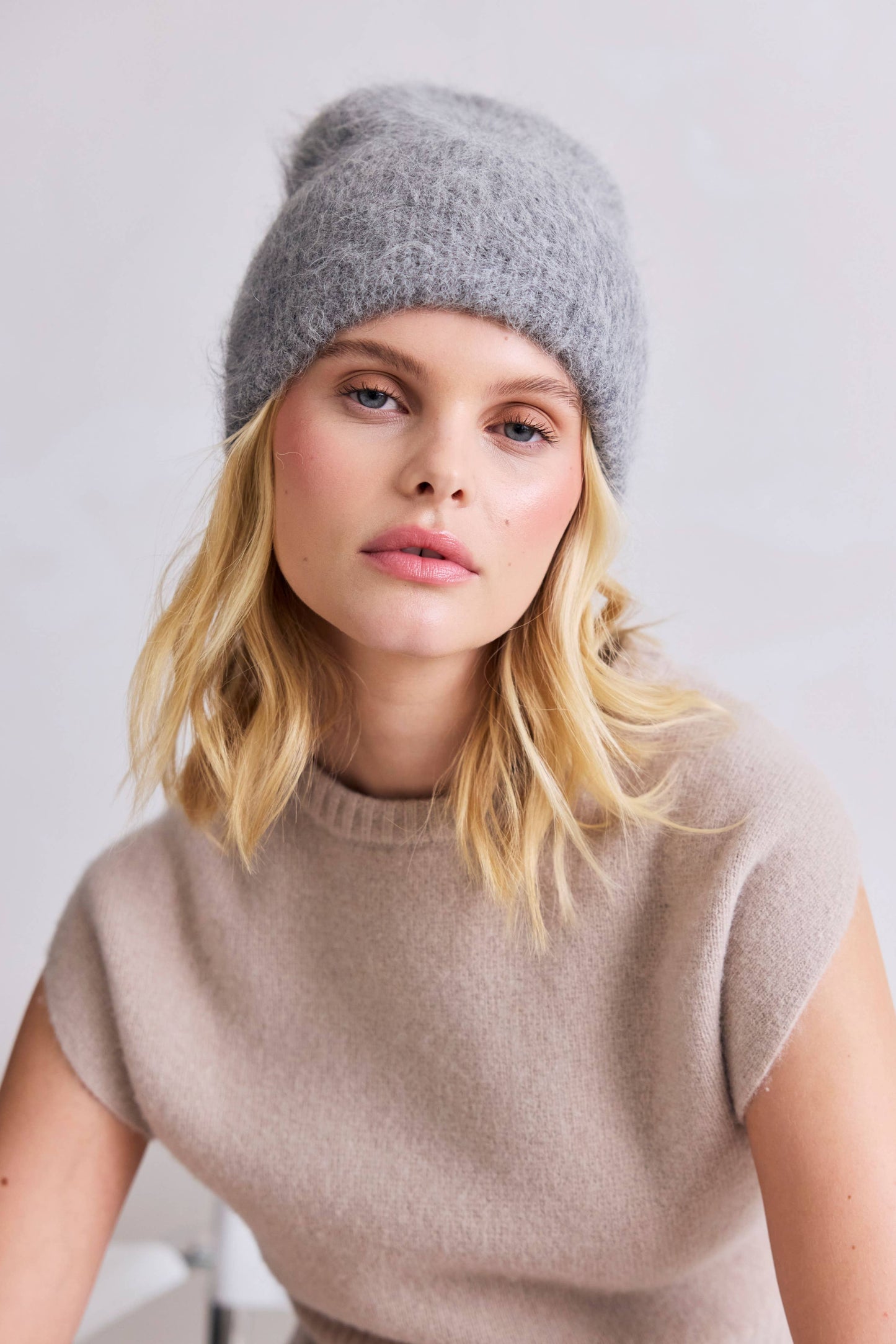 ARCTIC FOX The Alpaca Beanie - Blizzard Grey - FW25