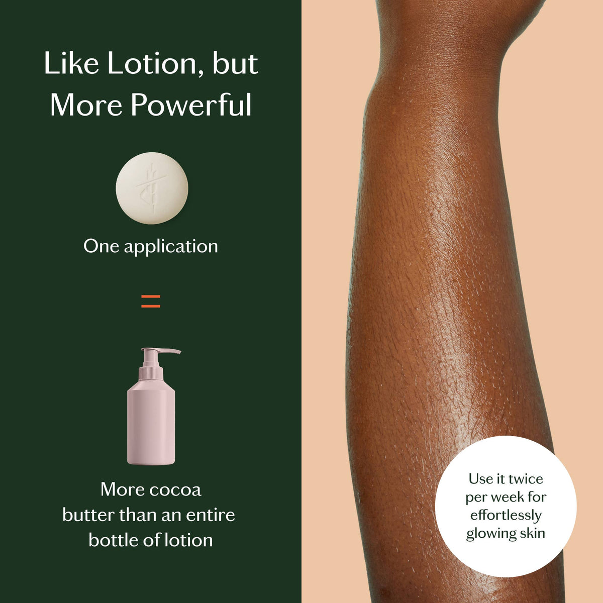 KATE MCLEOD Vanilla & Copaiba | Deep Moisturizing Lotion Bar
