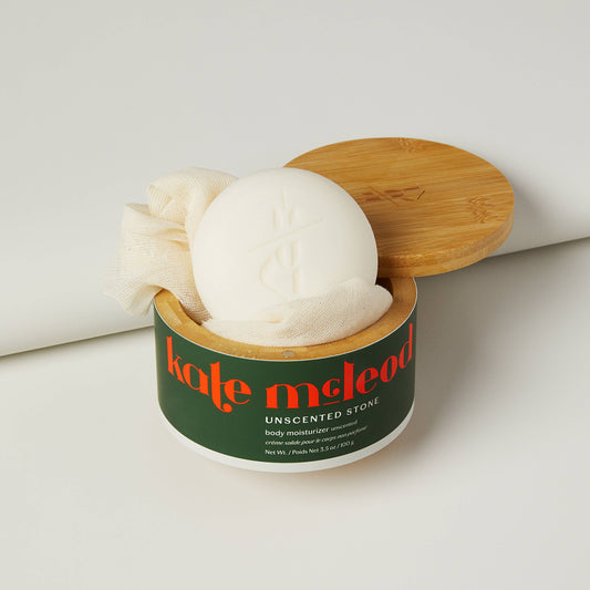 Unscented Stone | Deep Moisturizing Lotion Bar: Refill (3.5 oz)