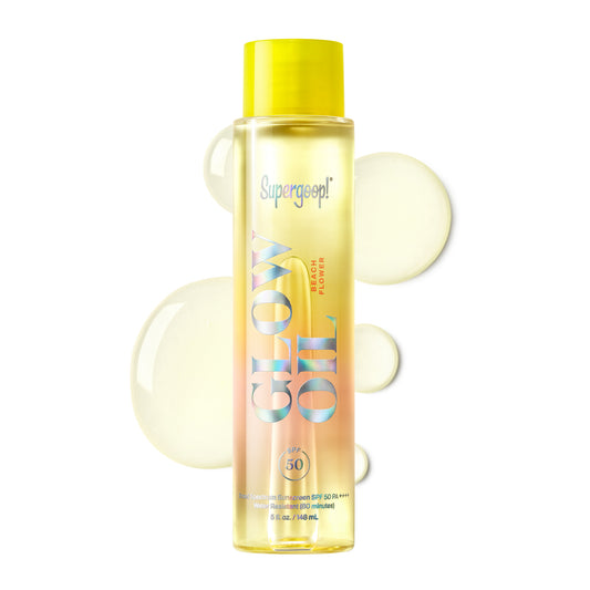 Supergoop Glow Oil SPF 50 LIMITED EDITION Beach Flower