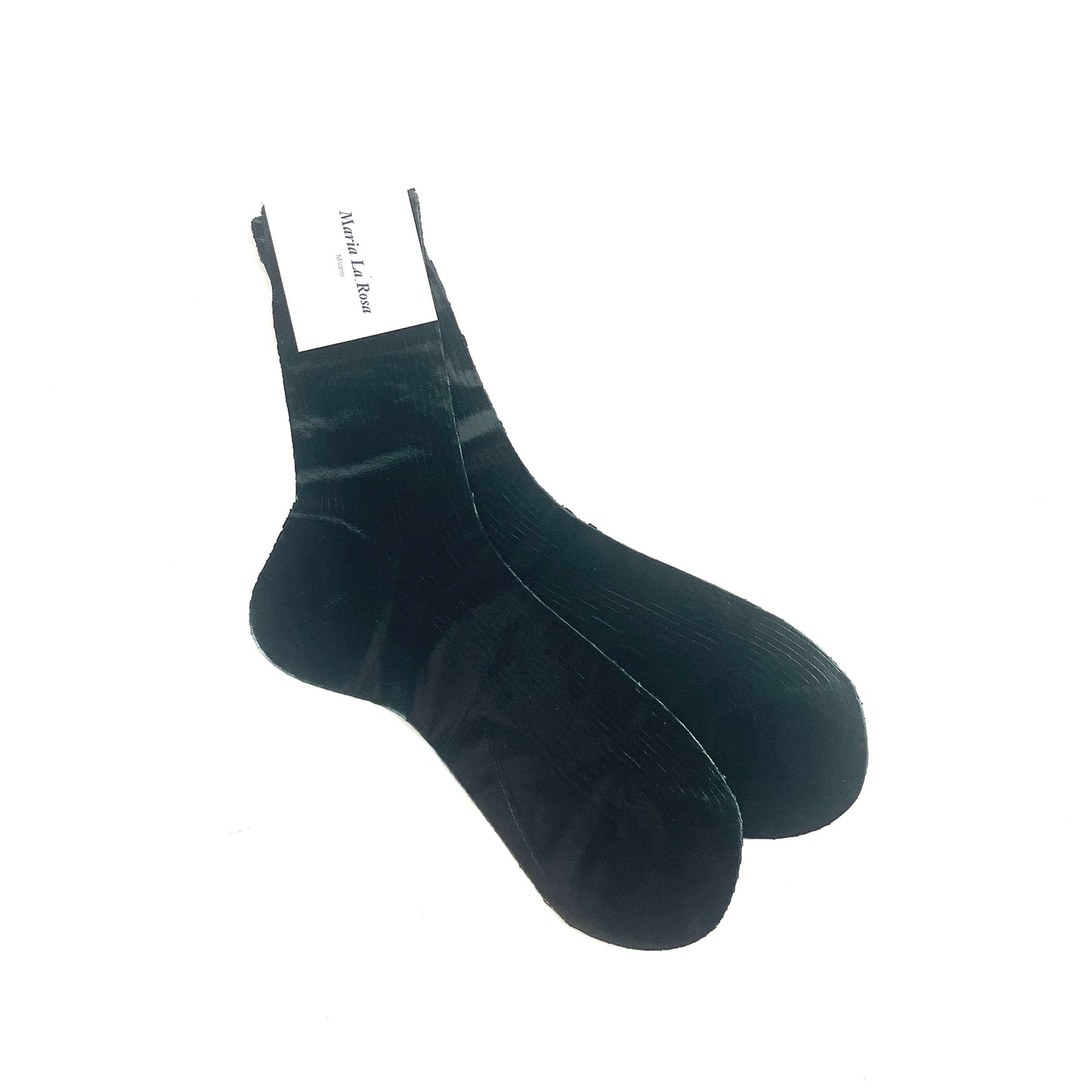 Maria La Rosa One Ribbed Laminated Socks