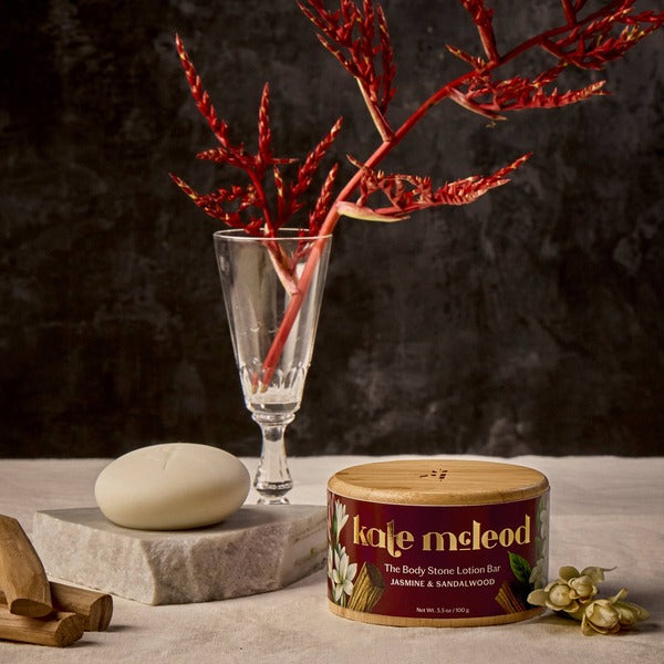 KATE McLEOD Jasmine & Sandalwood | Deep Moisturizing Lotion Bar — Limited Edition