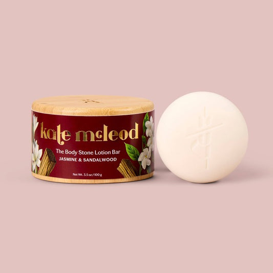 KATE McLEOD Jasmine & Sandalwood | Deep Moisturizing Lotion Bar — Limited Edition