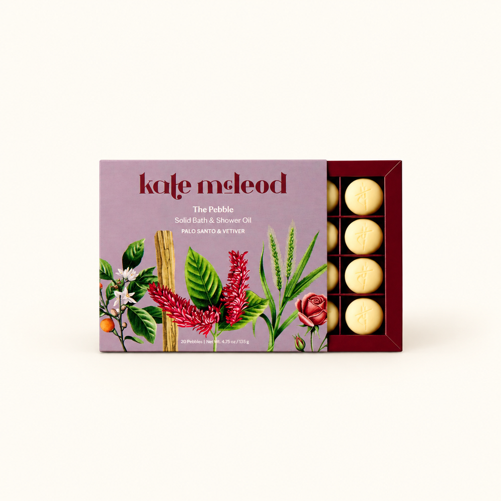 kae mcleod pebbles in purple box 