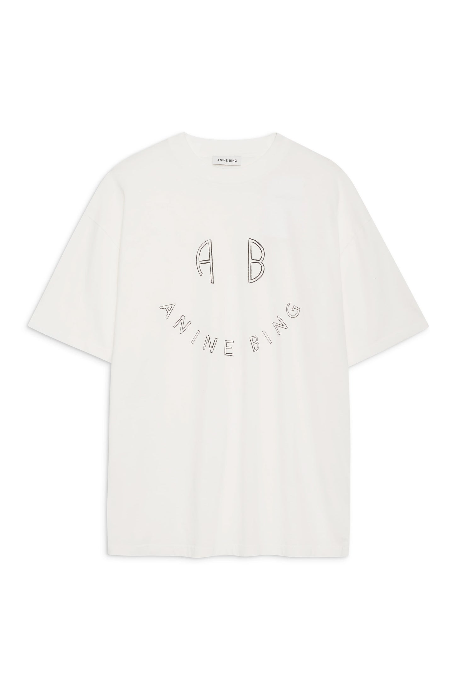 ANINE BING Kent Smiley Tee