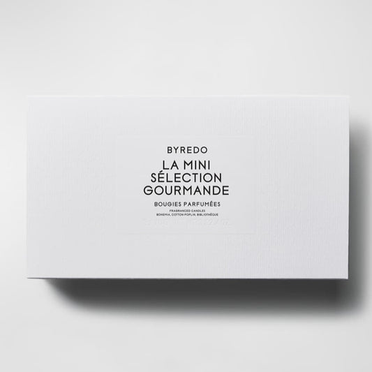 BYREDO La Mini Selection Gourmande Candle Set, 3 x 2.4 oz.