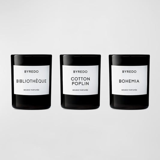 BYREDO La Mini Selection Gourmande Candle Set, 3 x 2.4 oz.