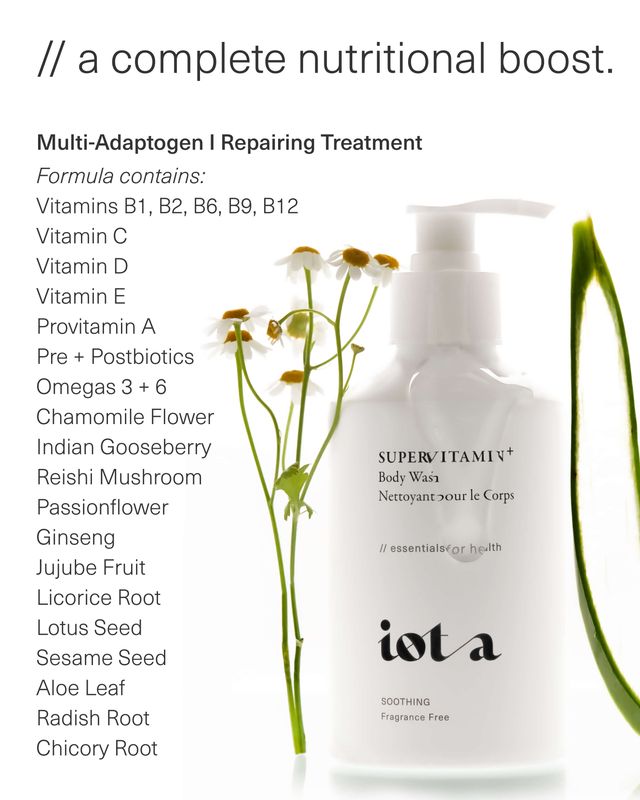 IOTA Supervitamin Body Wash+ Soothing