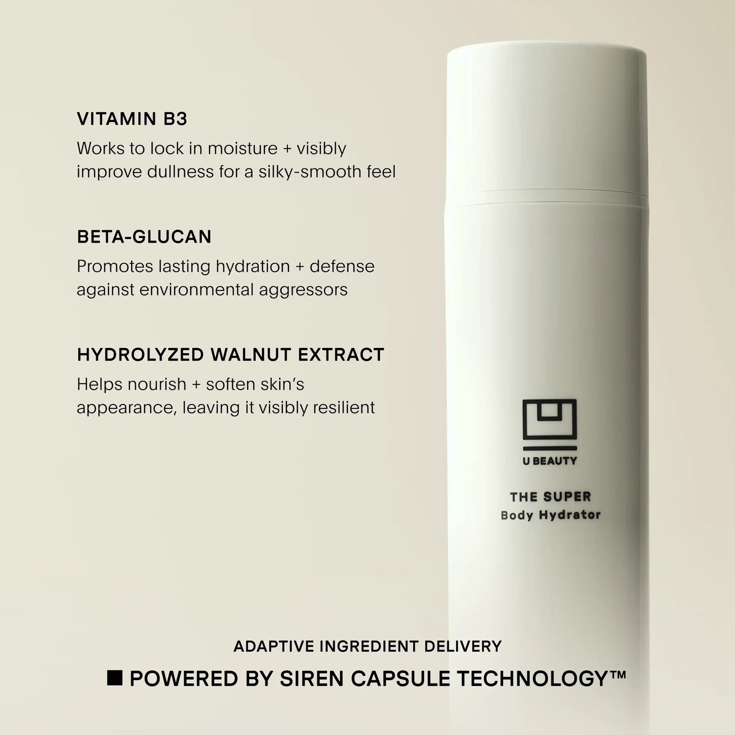 U BEAUTY The Super Body Hydrator