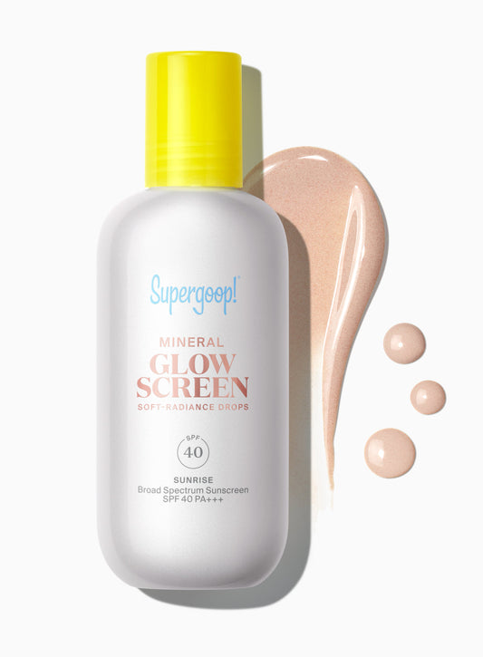 Supergoop Mineral Glowscreen Soft-Radiance Drops SPF 40