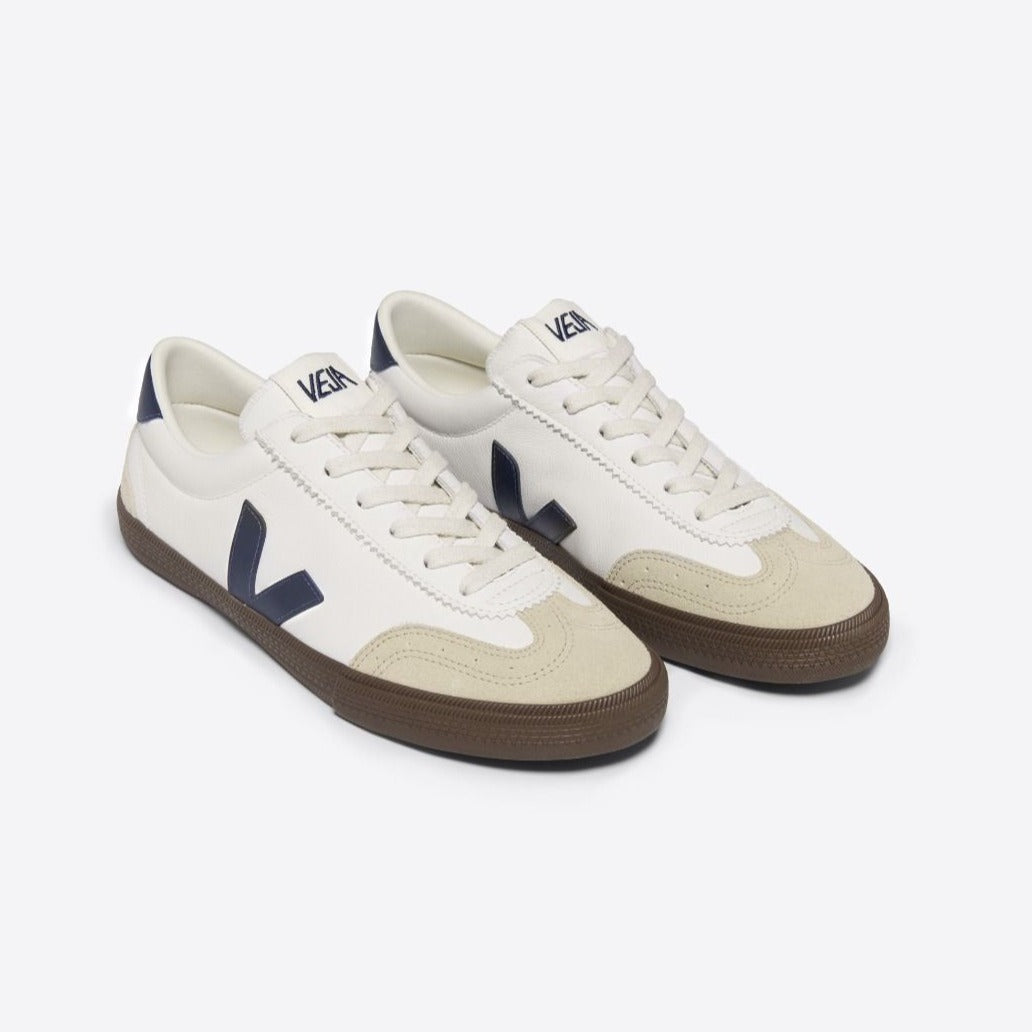 VEJA Volley | O.T Leather White Nautico Bark