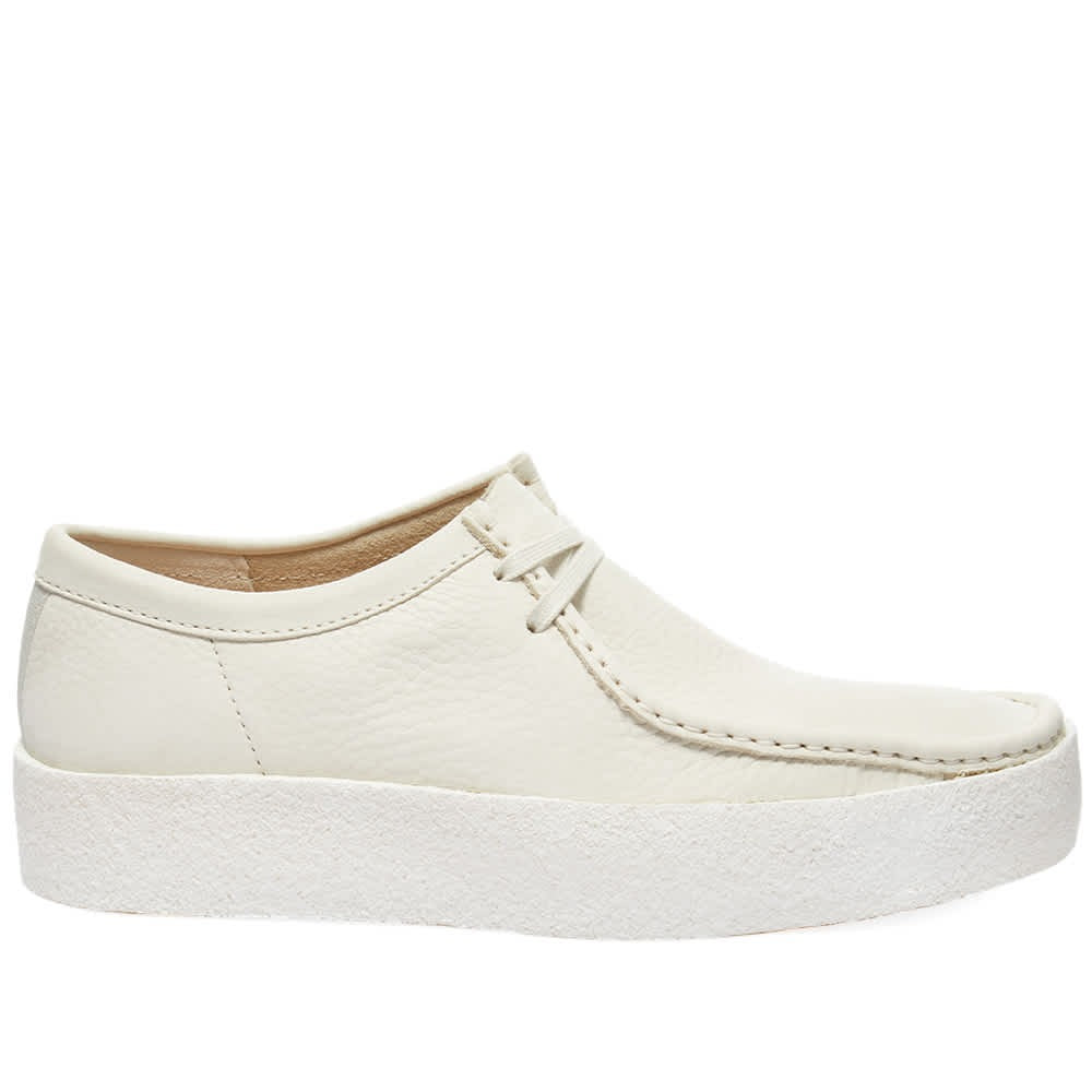 Clark's Originals Wallabee Cup | White Nubuck